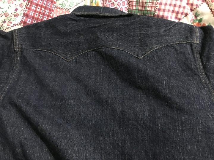 小豬 d5604 蘇文綿丹寧襯衫