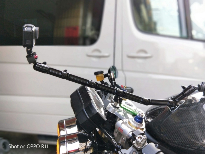 人因地圖 車用平板電腦架+GoPro支架重機支架運動攝影機支架