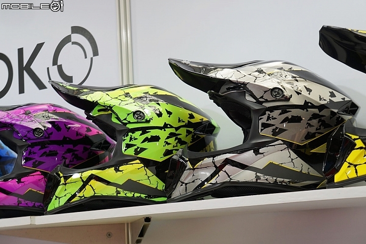 [2018台北機車展]展場各式安全帽重點整理