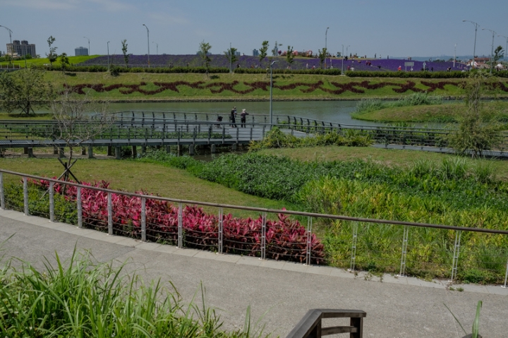 [亂拍照] 淡水紫藤咖啡園一店(屯山園區) + 富貴角燈塔空拍 + 關渡花海節