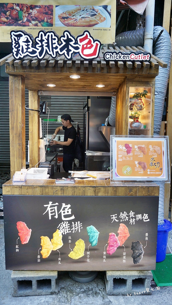 ★台南東區★成大商圈【雞排本色】馬卡龍雞排/彩色雞排/銅板美食。
