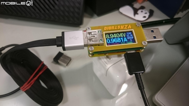 S8+ 無線充電測試