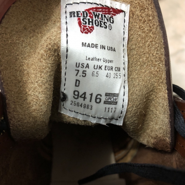 Red Wing 9416(9016)