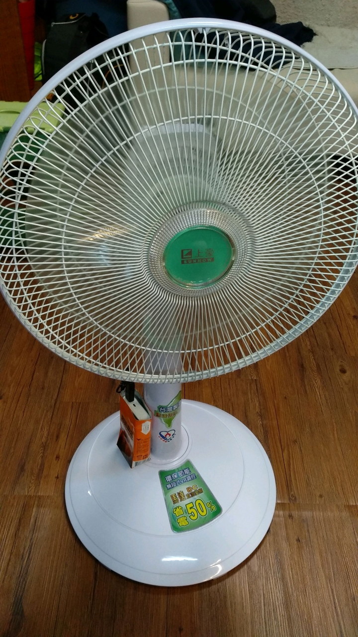 上豪DC直流風扇改行動電源供電