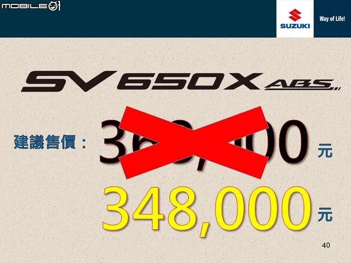 [採訪]V缸復古運動風再起 SUZUKI SV650X ABS 在台上市及 2018 SV650 降價！