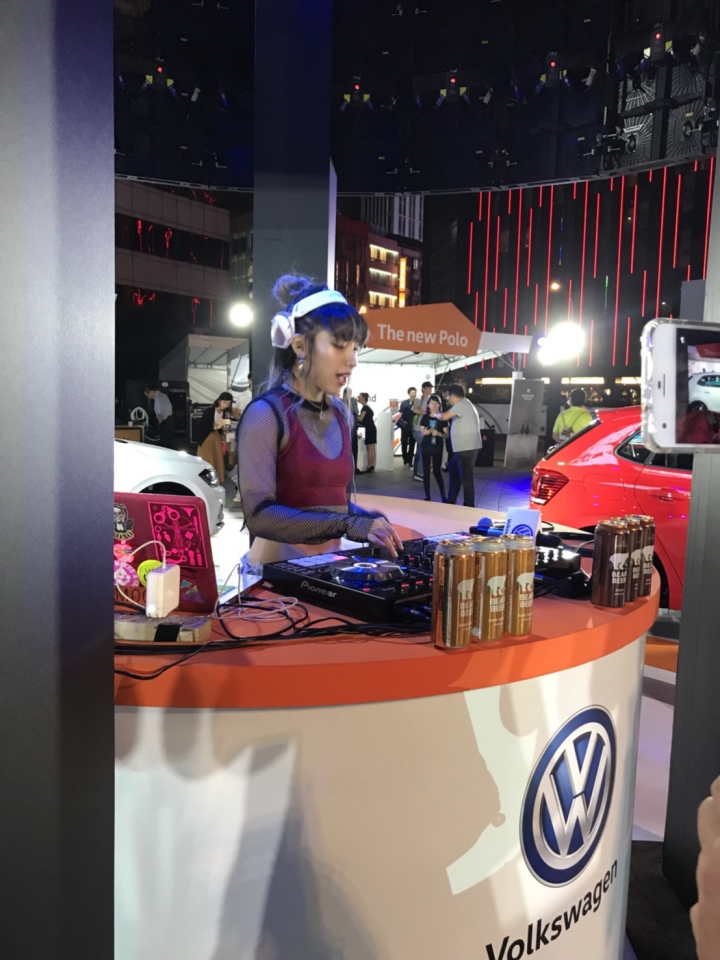 Polo發表會 賞車賞樂賞正妹