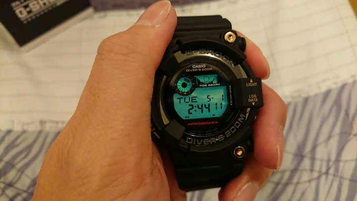 開箱 35週年 ORIGIN GOLD 二代蛙人