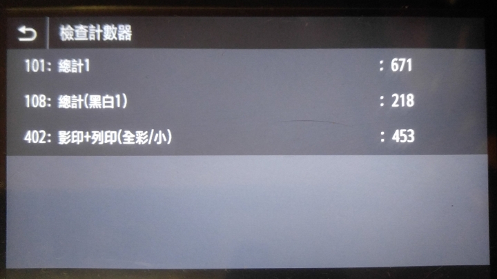 有關 Canon 彩雷 MF632 碳粉用量.....
