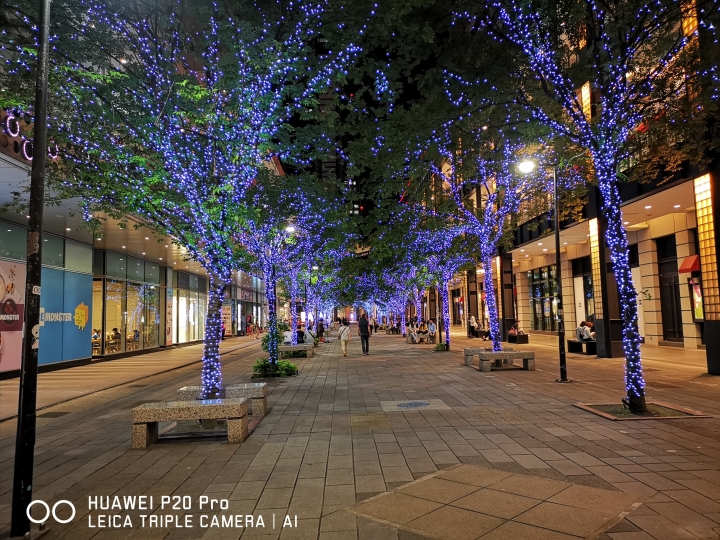 ★HUAWEI P20 Pro 夜拍對決(對比S9+，Note8，iPhone7P)
