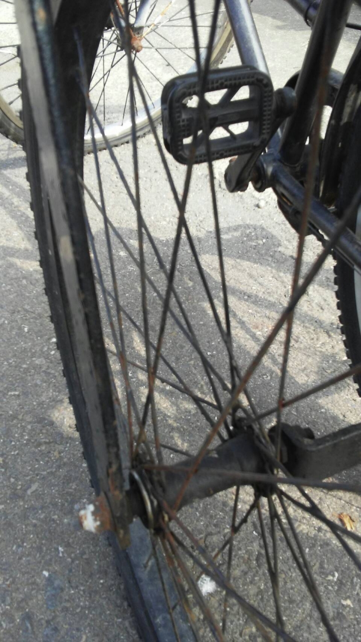 想送殘障朋友的禮物這是我在路上看到的單車想請教如何改