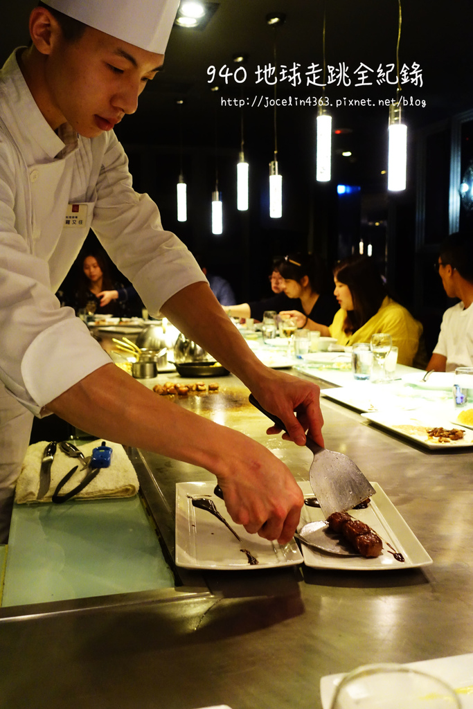 [邀稿 • 台北美食] 夏慕尼新香榭鐵板燒 | 期間限定1314情人套餐。可可鴨胸 X 鯷魚奶油菲力