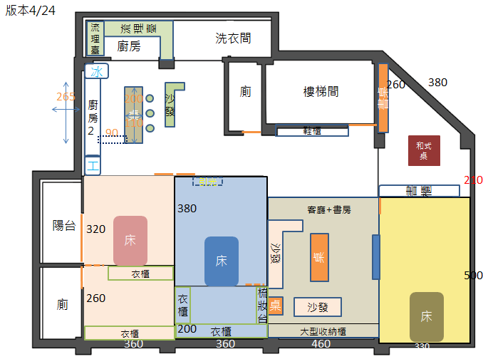 [請益]室內格局配置
