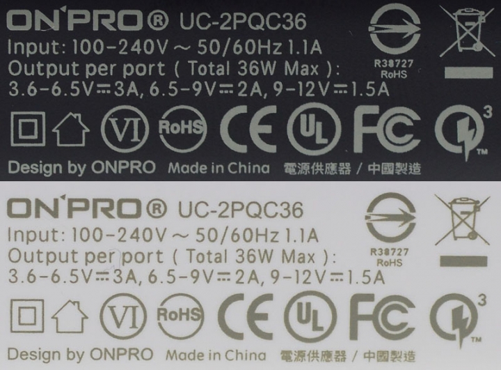 ONPRO UC-2PQC36雙埠QC3.0充電器開箱測試