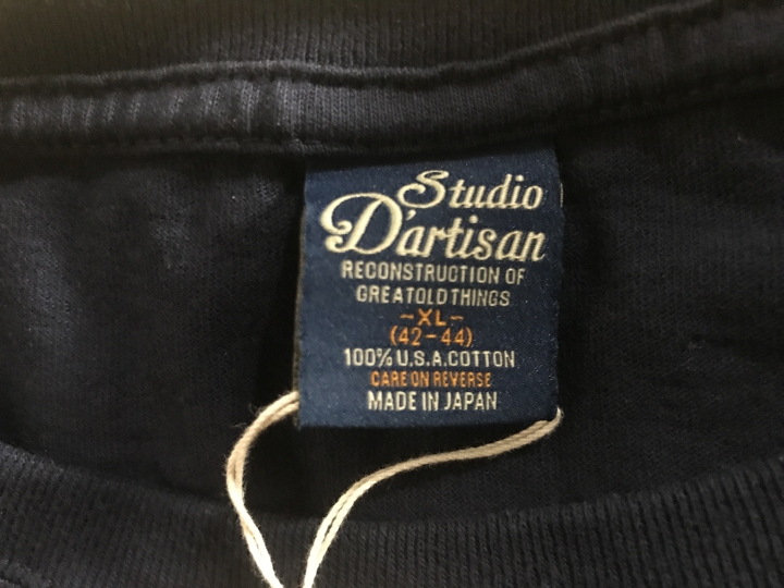 STUDIO D'ARTISAN 美國棉t分享
