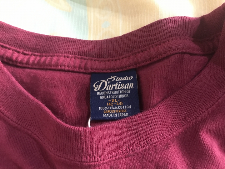 STUDIO D'ARTISAN 美國棉t分享