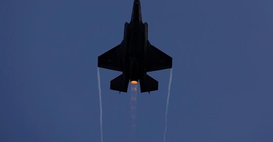 F-35式戰機在敘利亞到處炸怎麼沒被擊落