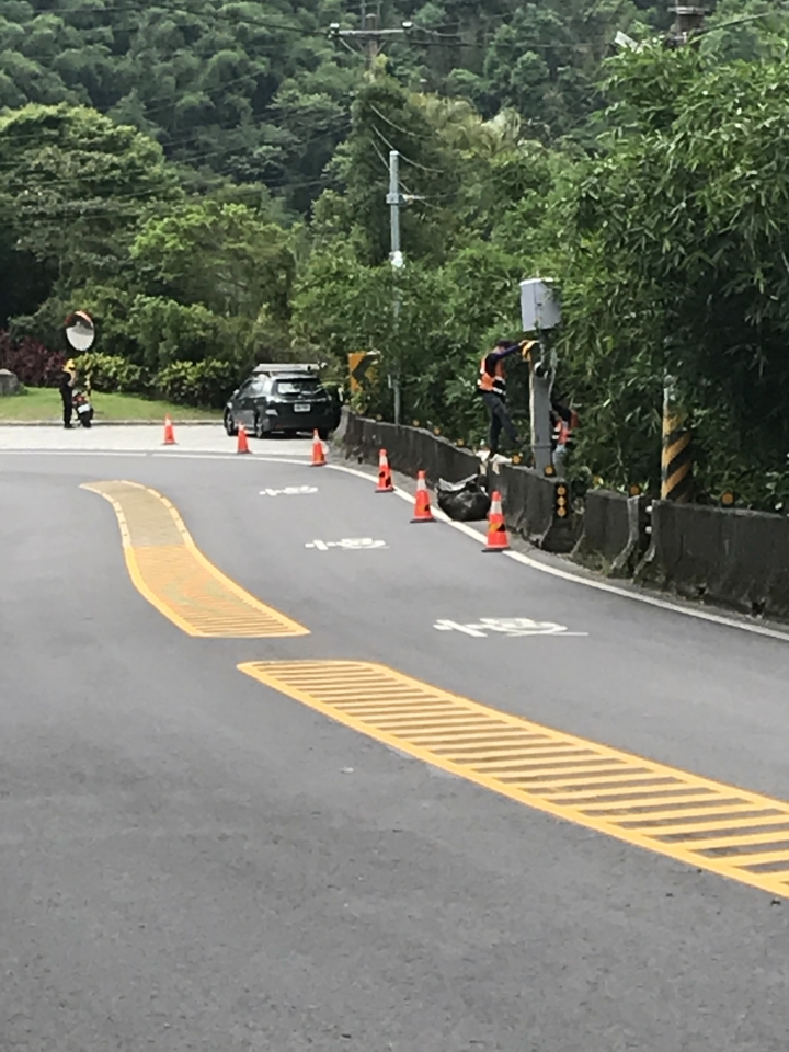 台七乙摔車灣新增照相機