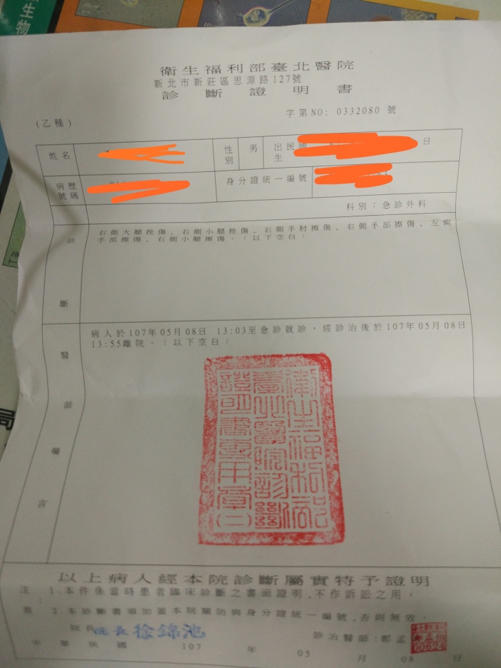 請問一起車禍，這樣的和解條件是獅子大開口嗎？