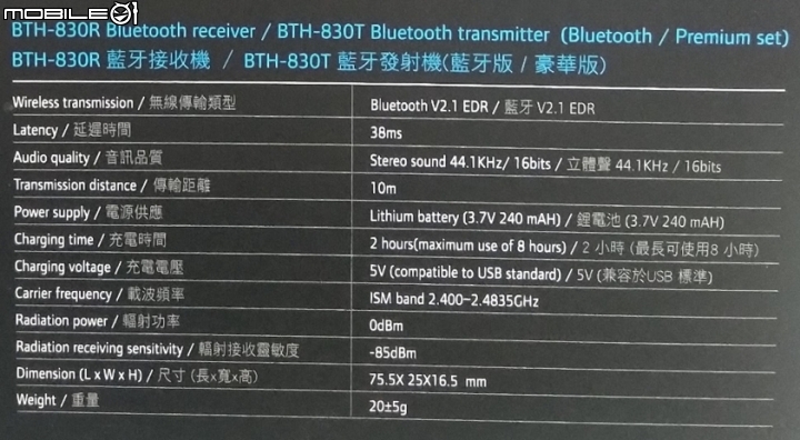 【開箱】玩法多變的 CAROL BTH-830 手工精品拆卸式藍牙耳機(豪華版)