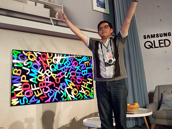 「Samsung QLED 量子點電視」高顏質讓你一眼就愛上【體驗會分享】