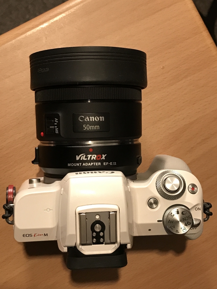 [開箱]M50 + EF-EFM Speedbooster 轉接環
