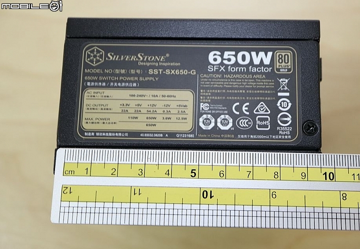[開箱] 銀欣 SX650-G 體積小巧 SFX 高瓦數金牌新頂峰
