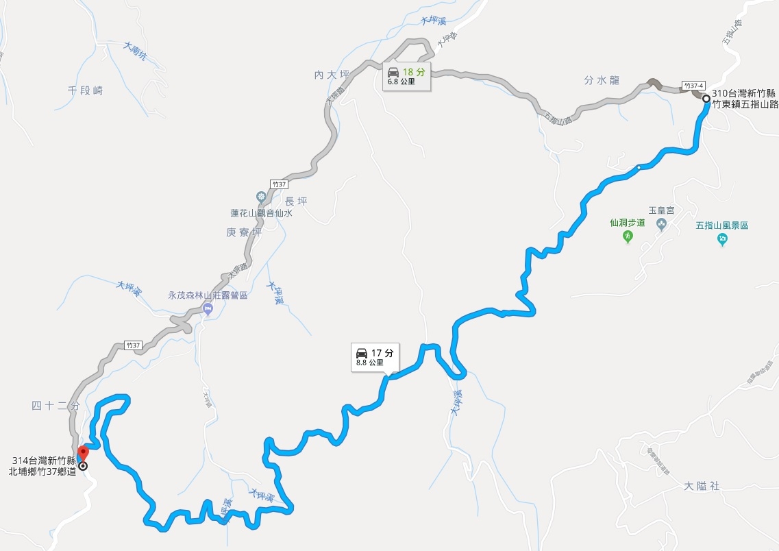路況全紀錄 縣道 竹 37-1 線