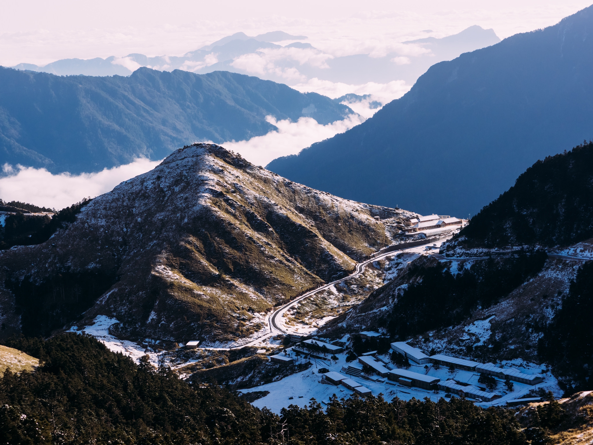 霧霾之上的最後淨土 合歡山國家森林遊樂區