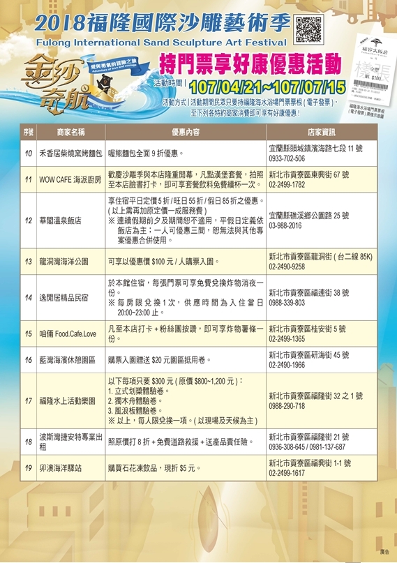 2018福隆國際沙雕藝術季 初夏賞玩沙雕趣~
