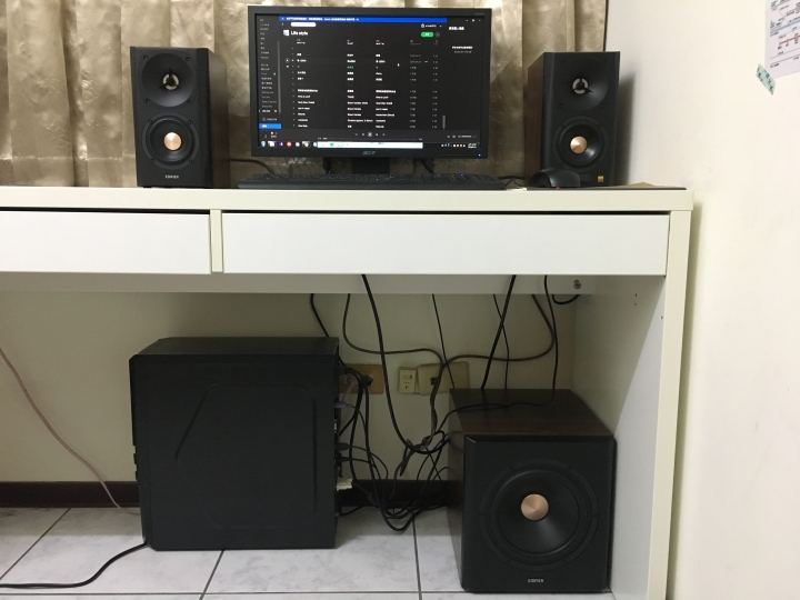 買給自己的生日禮物EDIFIER S360DB 小開箱分享
