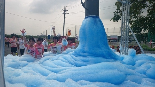 2018台南路跑活動-Love Foam Run泡泡跑:馬拉松賽事
