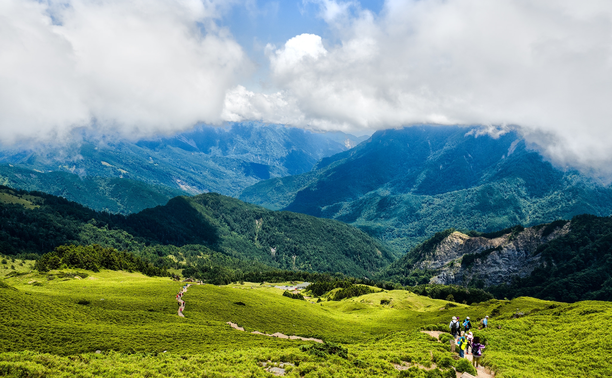 霧霾之上的最後淨土 合歡山國家森林遊樂區