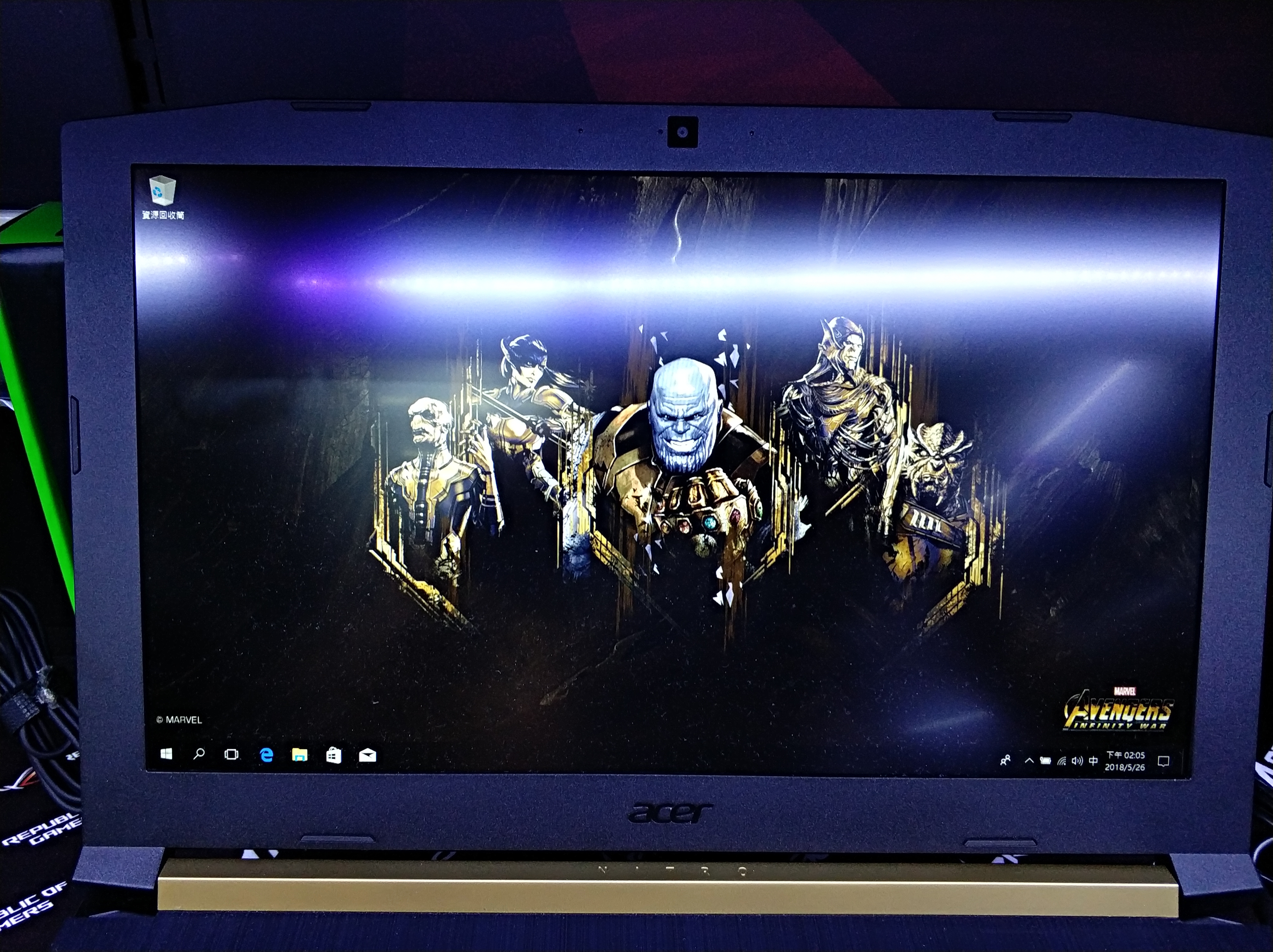 【小宅開箱】【閒聊】ACER AN515-51-54EL 薩諾斯版 復仇者聯盟登上筆電侵略地球了