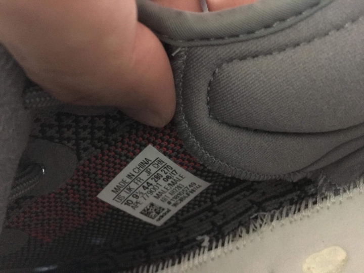 yeezy boost 350v2 灰橘2.0 求各位大大 驗鞋