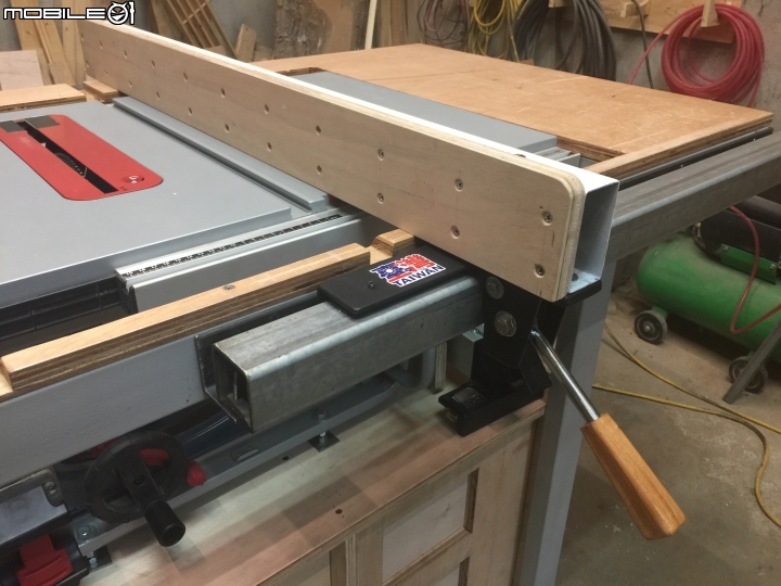 BOSCH  gts 1031 鋸檯延伸改裝