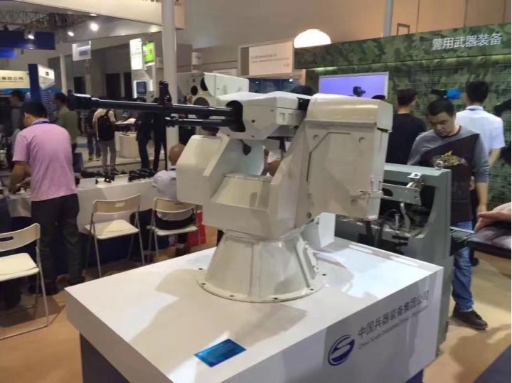 中国国际警用装备博览会展示的ORW-1遥控武器站