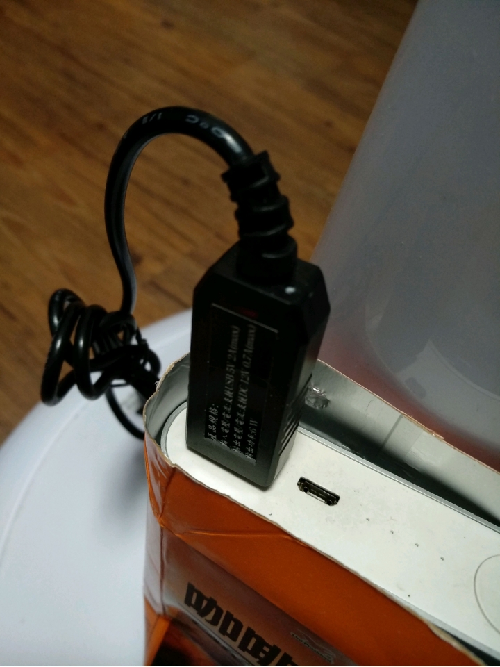 上豪DC直流風扇改行動電源供電