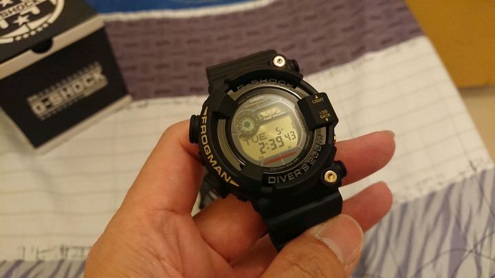 開箱 35週年 ORIGIN GOLD 二代蛙人