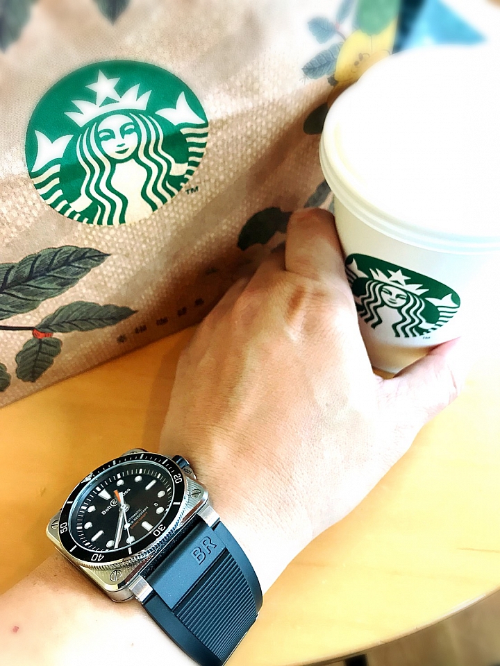 下雨的午後 Bell & Ross BR 03-92 Diver