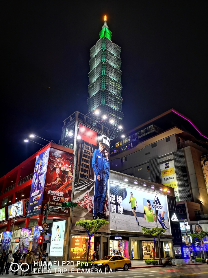 ★HUAWEI P20 Pro 夜拍對決(對比S9+，Note8，iPhone7P)