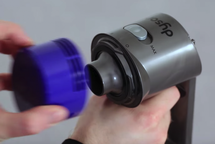dyson v7 如何拆開清潔濾網