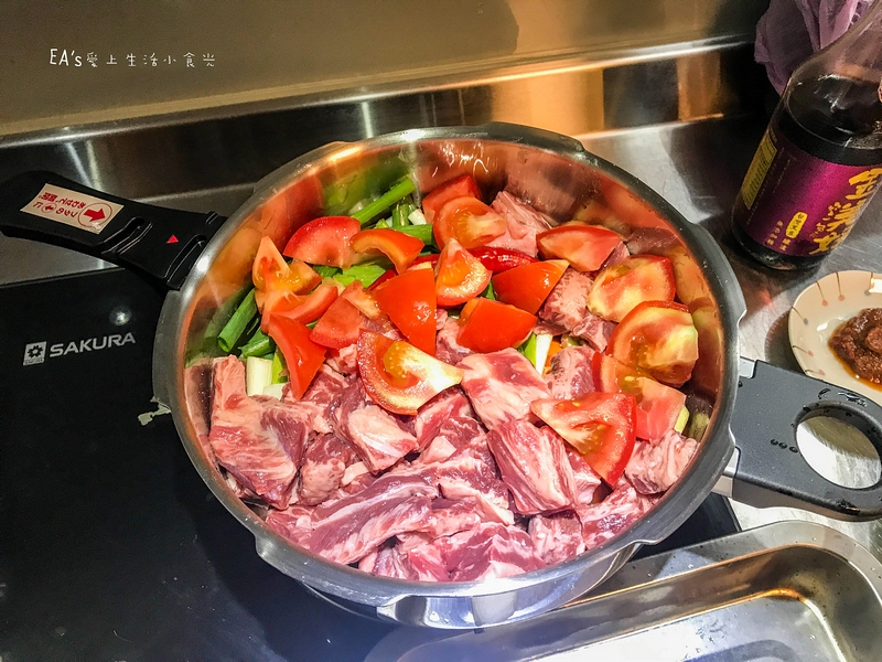 朝日零秒活力鍋省時料理。食譜分享:番茄紅燒燉牛腩