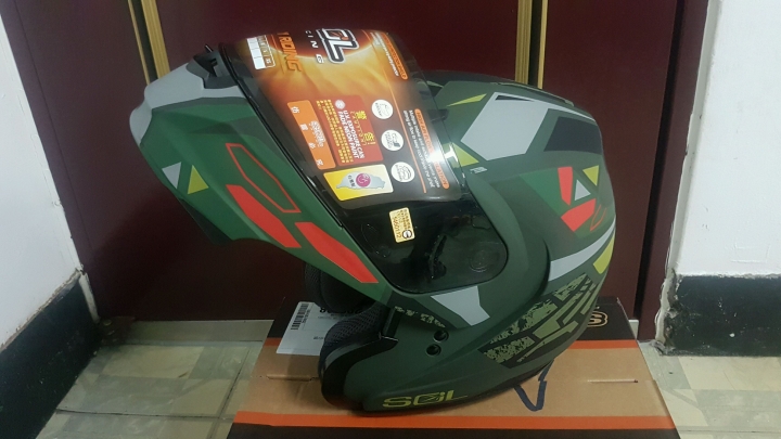 [開箱] 分享我的第15頂新帽SOL SM-3 戰將