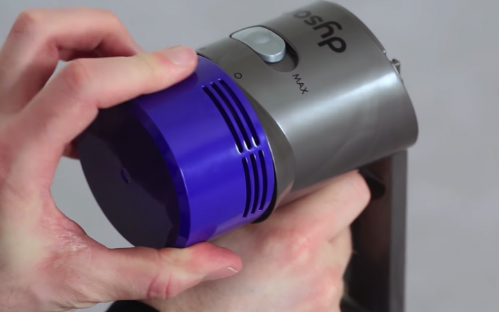 dyson v7 如何拆開清潔濾網