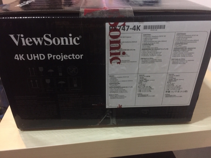 ViewSonic PX747-4K不專業小開箱