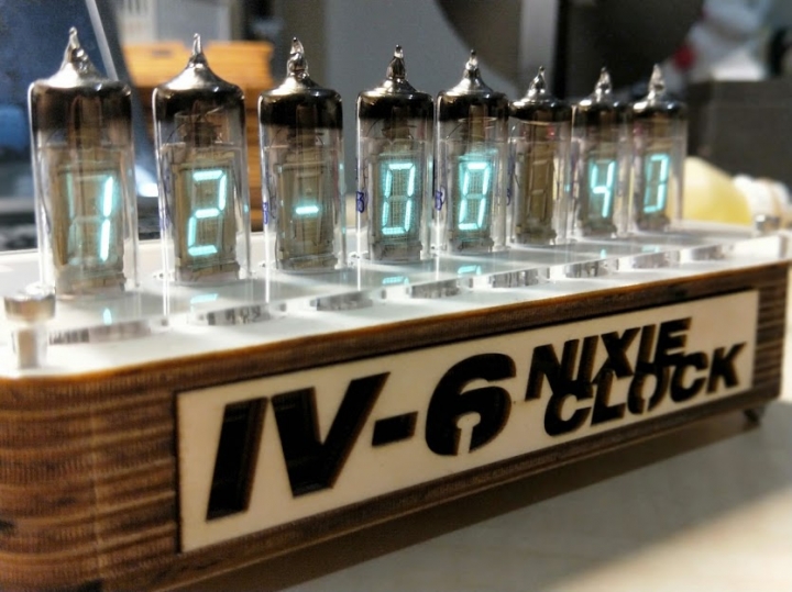 IV-6 NIXIE CLOCK 真空管時鐘