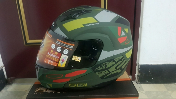 [開箱] 分享我的第15頂新帽SOL SM-3 戰將