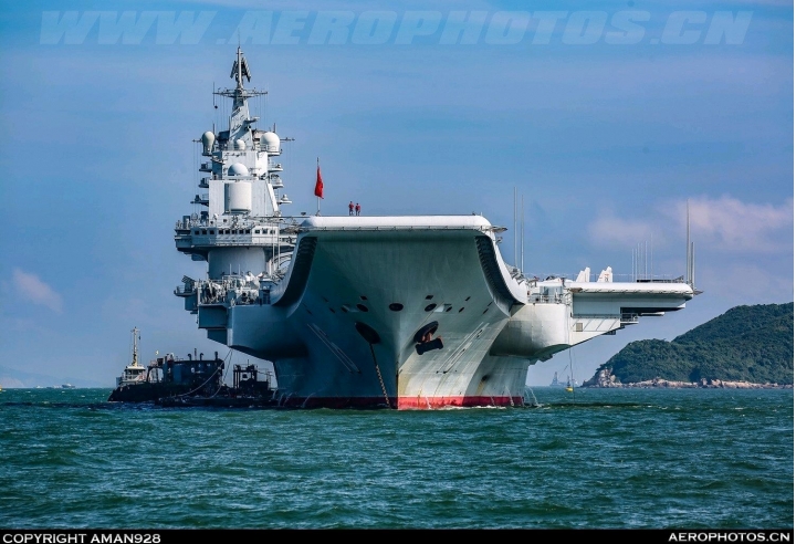 中國造002航母艦島與前兩代比較