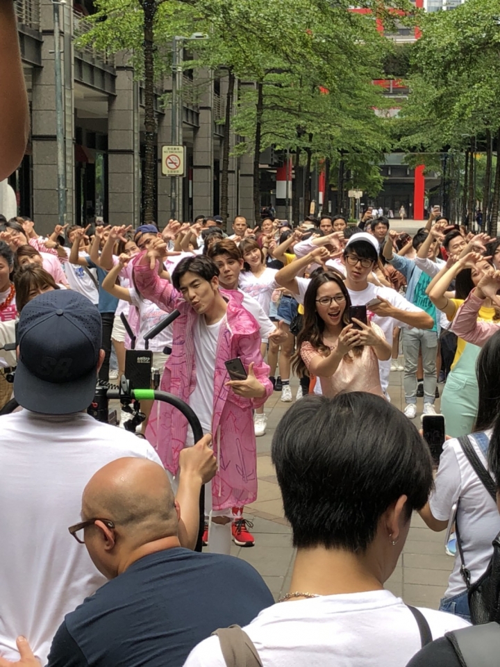 遇到野生老蕭!!!!!