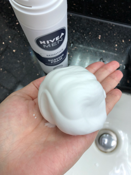 NIVEA MEN極淨刮鬍泡